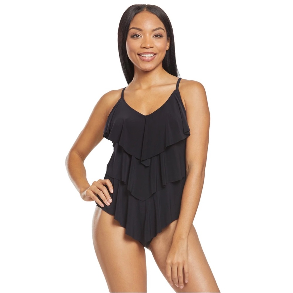 🔆 Miraclesuit by Kirkland Solid Tankini Top - Picture 2 of 7
